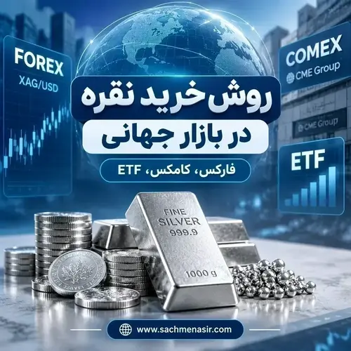 روش خرید نقره در بازار جهانی✔️【 فارکس، کامکس، ETF】